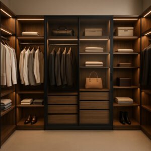 vestidor con leds
