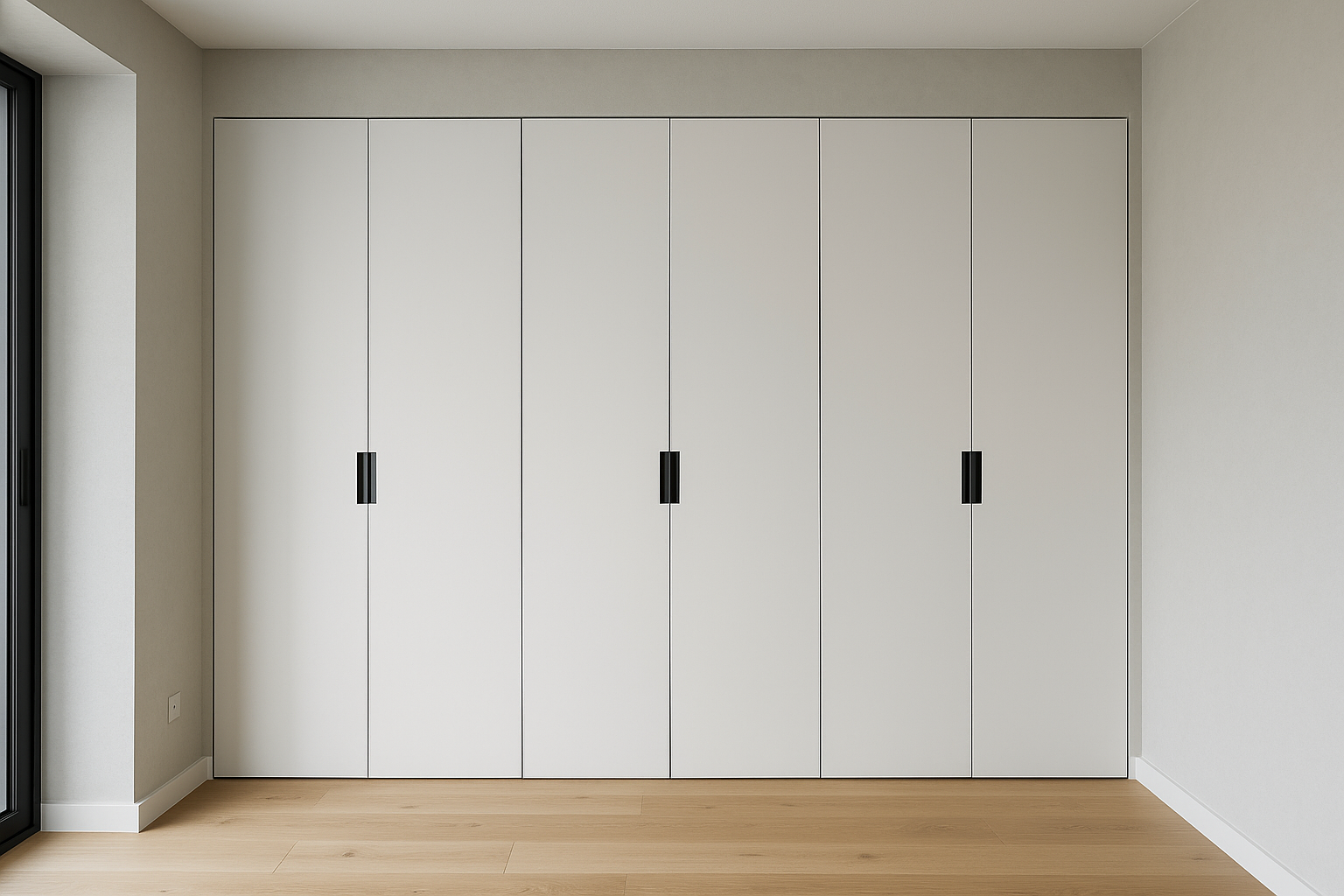 Decorar con armarios minimalistas