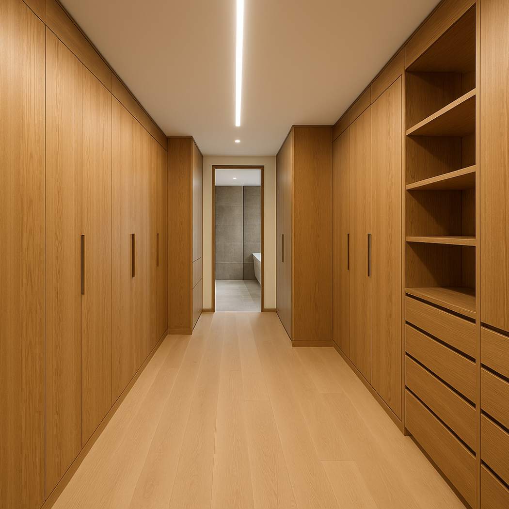 ARMARIOS de madera maciza