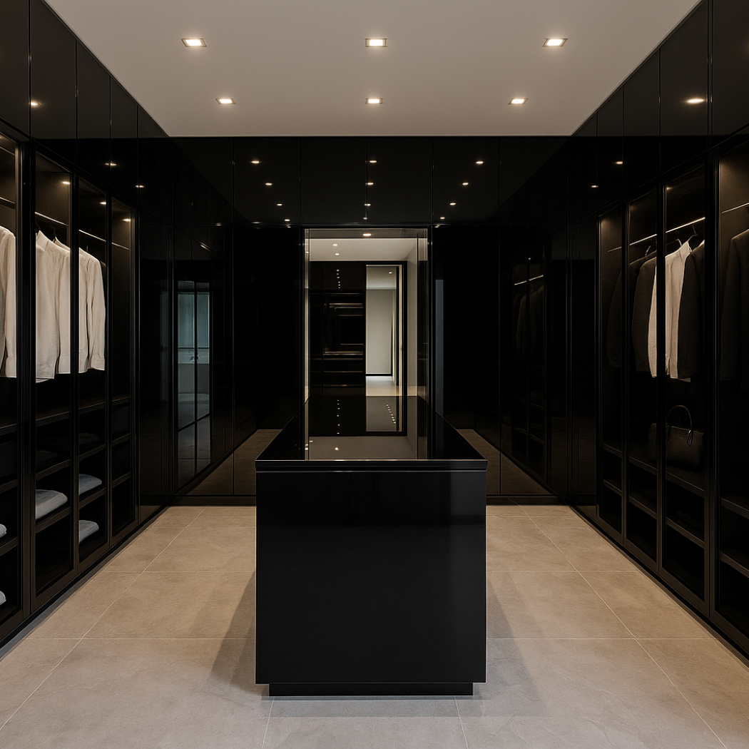 Vestidores con Acabado Lacado