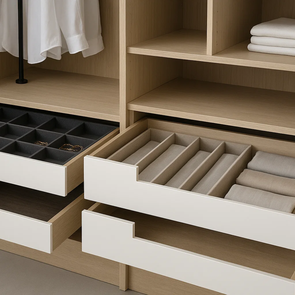 cajoneras madera blanca