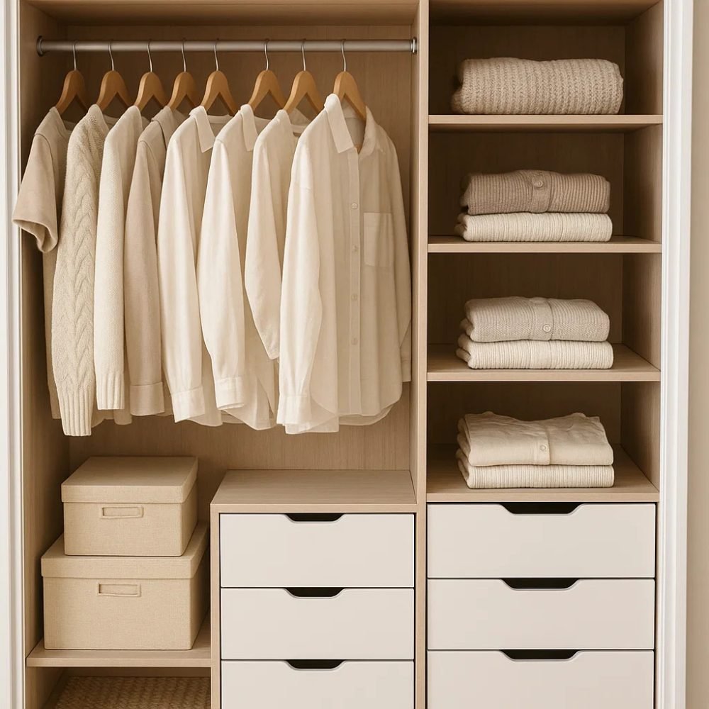 organización armario